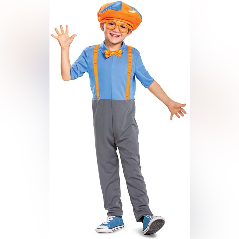 Disguise Official Blippi Costume size 3T-4T